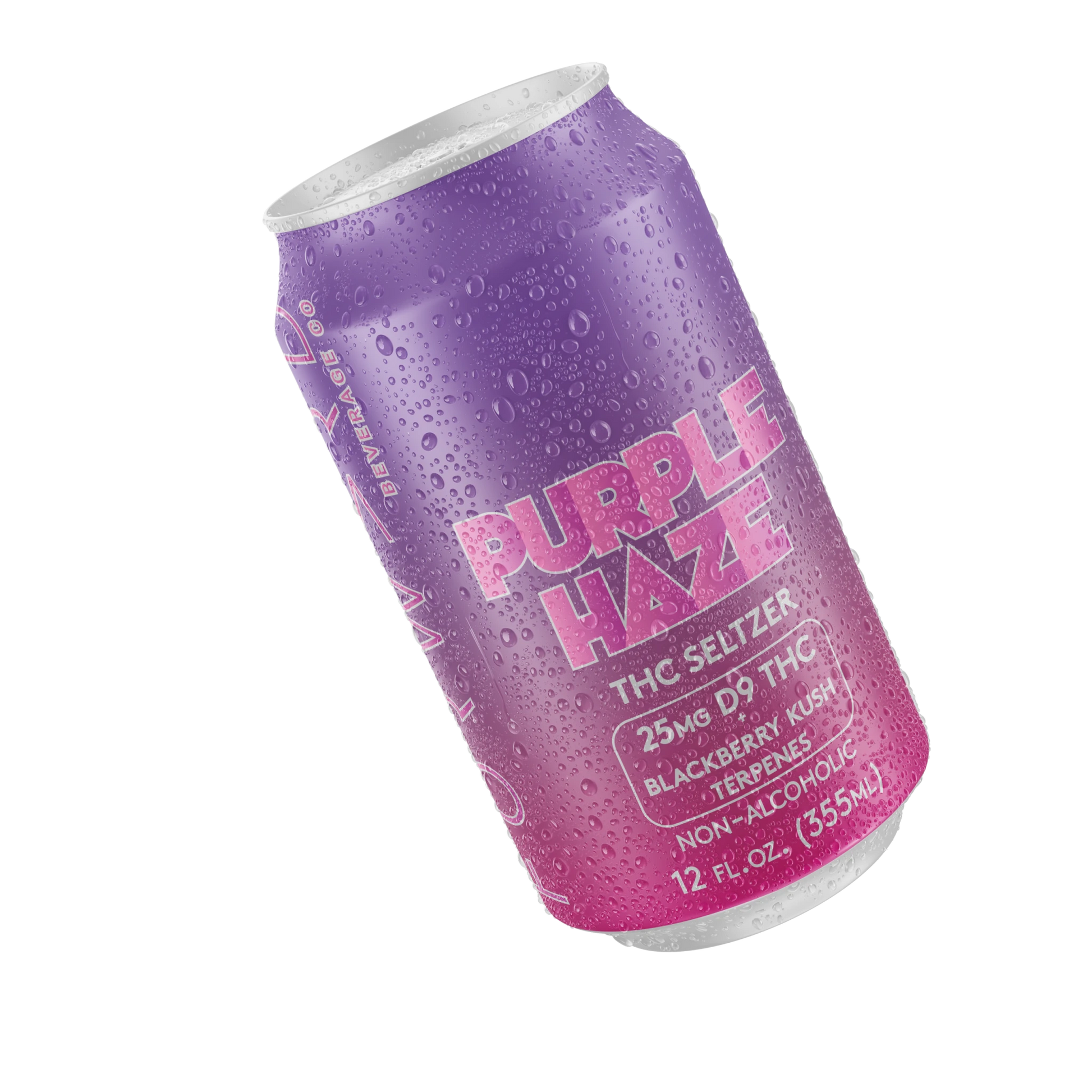 Forward Beverage 4-pack Purple Haze 25mg THC Seltzer - Wholistic Nutrition-Beverage-Forward Beverage
