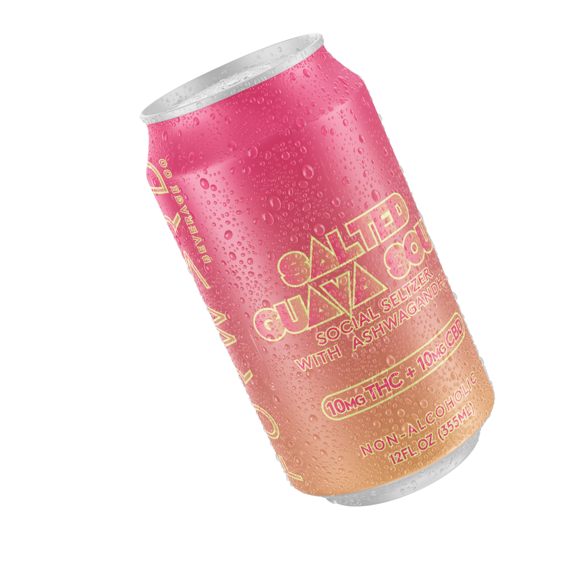 Forward Beverage 4-pack Salted Guava Sour 20mg Social Seltzer - Wholistic Nutrition-Beverage-Forward Beverage