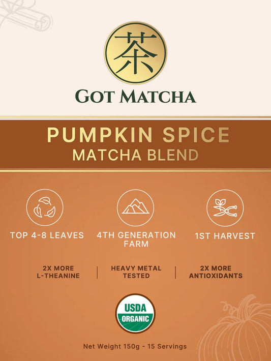 *GotMatcha Pumpkin Spice Tea Organic - Wholistic Nutrition - Beverage - Got Matcha