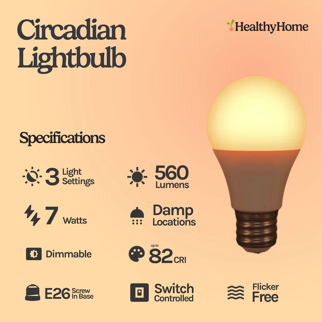 Healthy Home Circadian Lightbulb - Wholistic Nutrition - Wholistic Home - Healthy Home