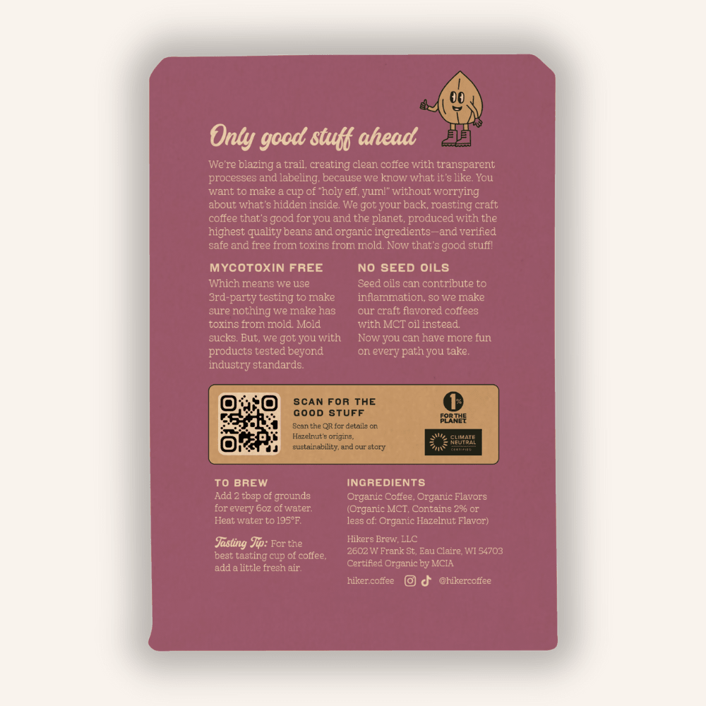 Hiker Whole Bean Coffee - Wholistic Nutrition - Coffee - Hiker