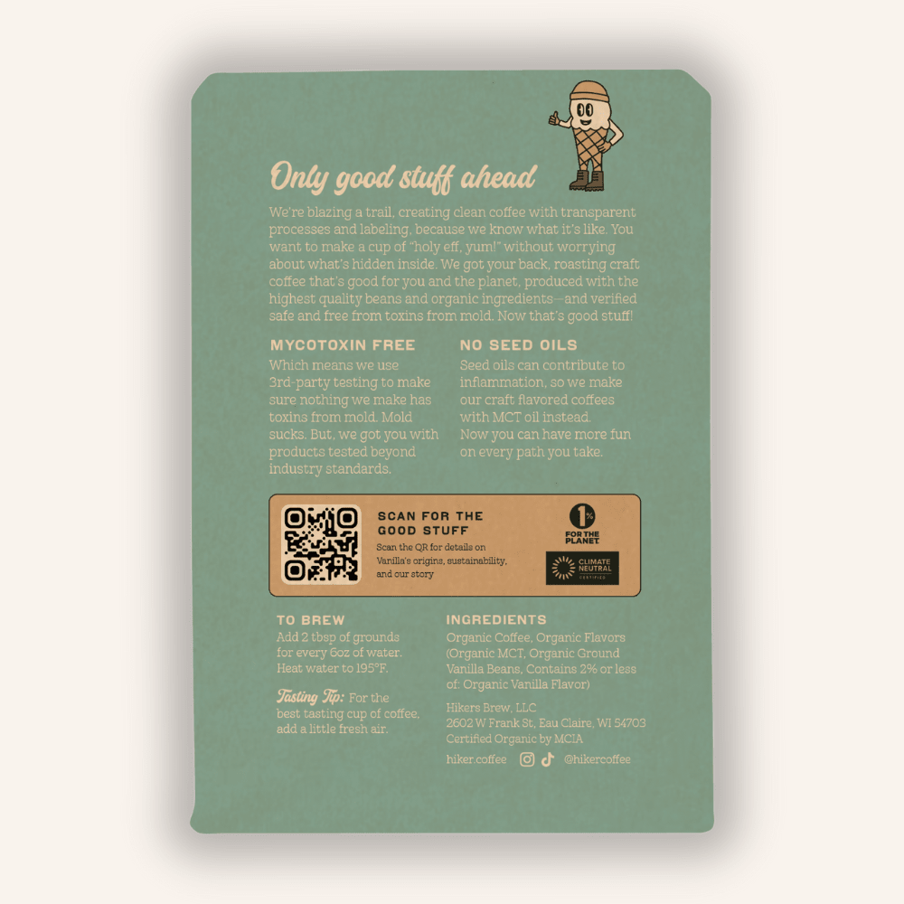 Hiker Whole Bean Coffee - Wholistic Nutrition - Coffee - Hiker