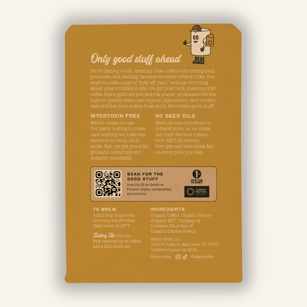 Hiker Whole Bean Coffee - Wholistic Nutrition - Coffee - Hiker