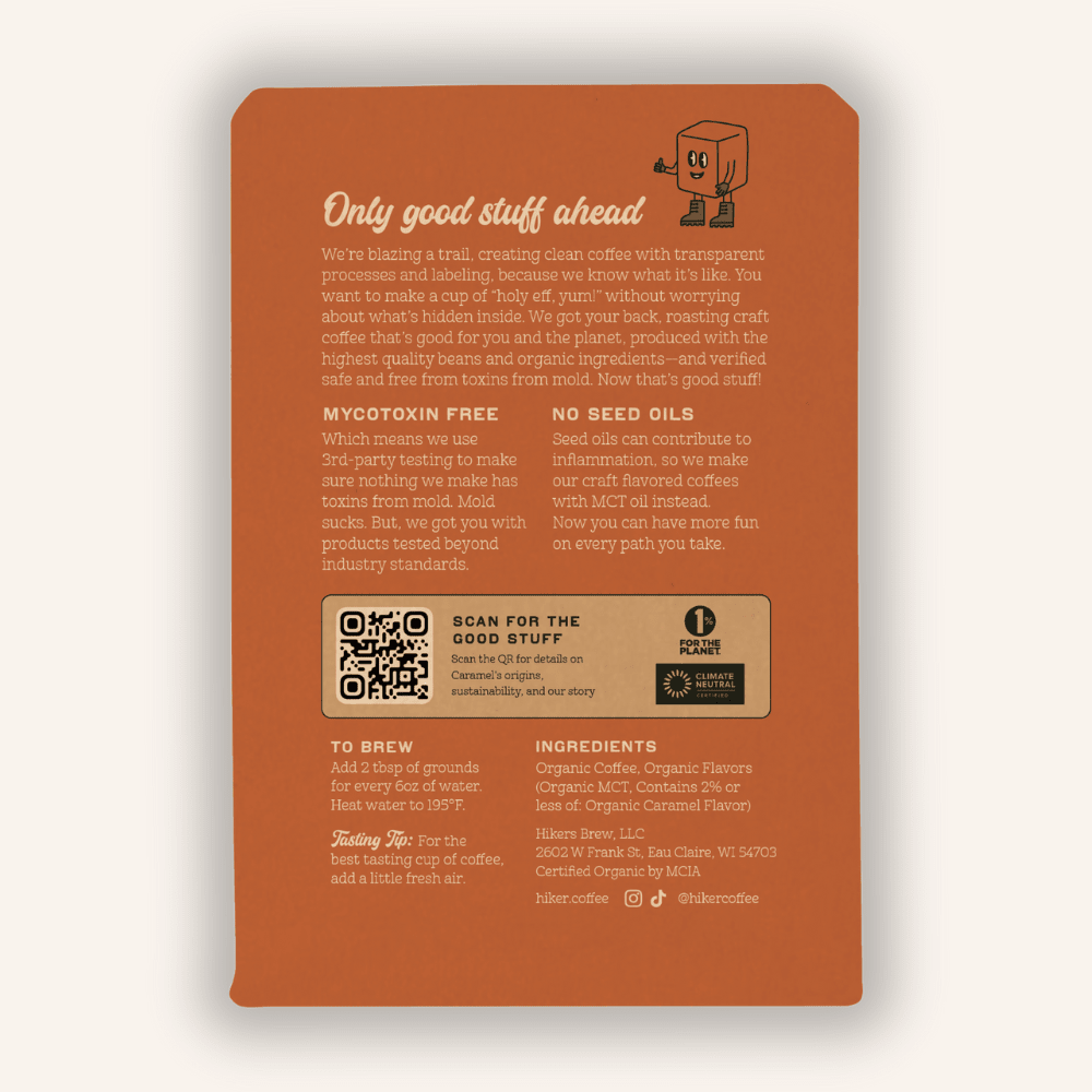 Hiker Whole Bean Coffee - Wholistic Nutrition - Coffee - Hiker