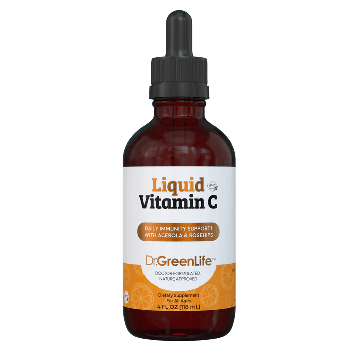 Immune Liquid Vitamin C - Wholistic Nutrition - Wellness Supplements - Dr. Green Life/Mom