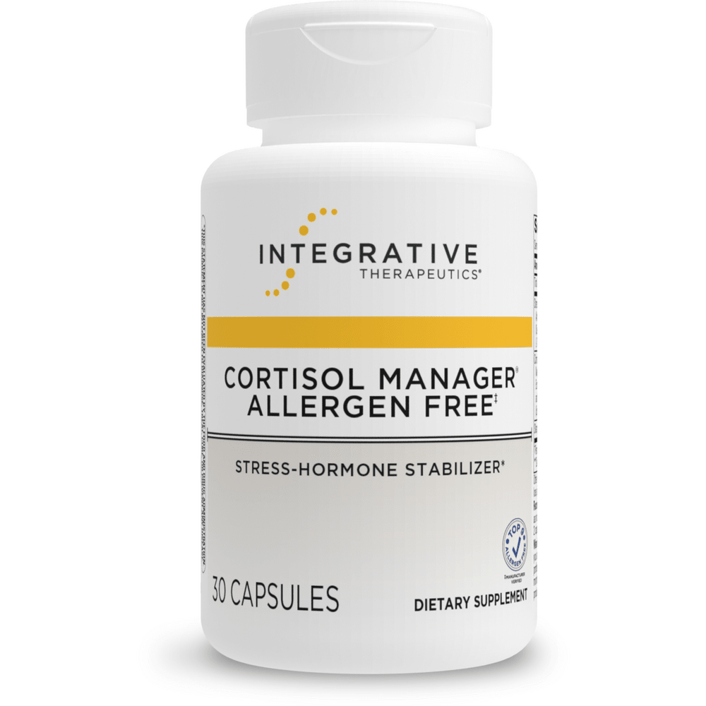 Integrative Therapeutics Allergen Free Cortisol Manager 30 Count - Wholistic Nutrition - Default - Integrative Therapeutics