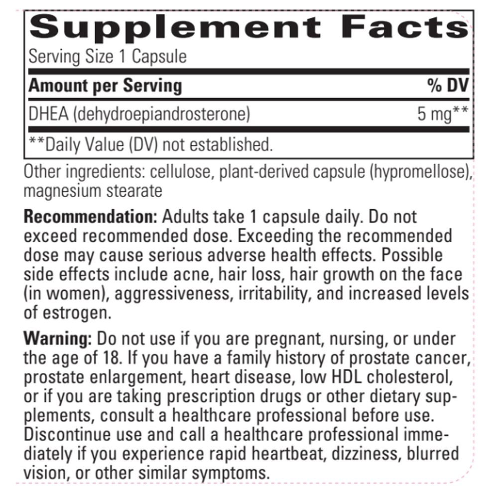 Integrative Therapeutics DHEA - 5 - Wholistic Nutrition - Default - Integrative Therapeutics
