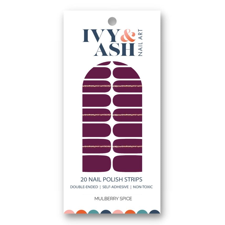 Ivy & Ash Nail Wraps - Wholistic Nutrition - Hair, Skin & Body Care - Ivy & Ash