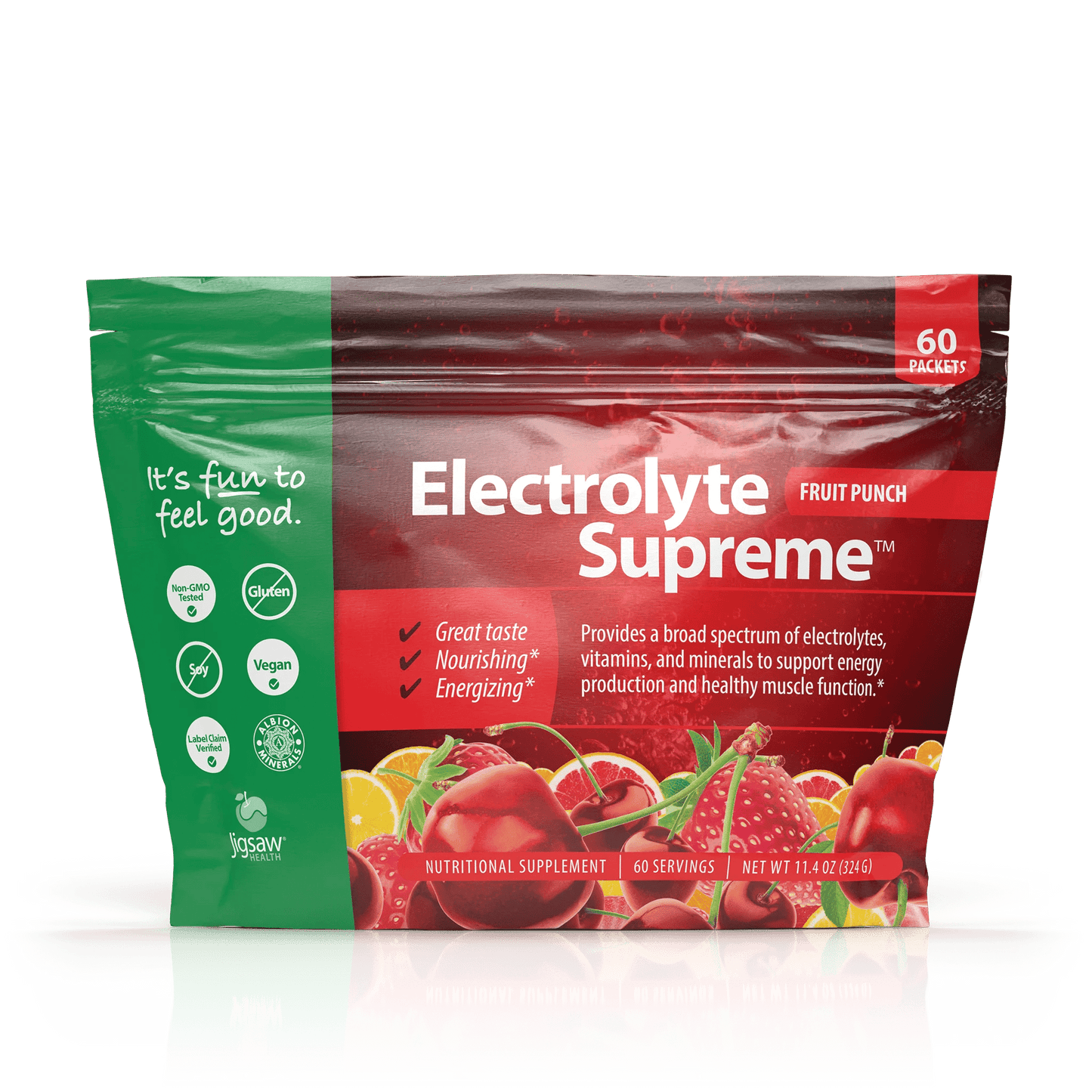 Jigsaw Electrolyte Supreme - Wholistic Nutrition - Minerals & Hydration - Jigsaw