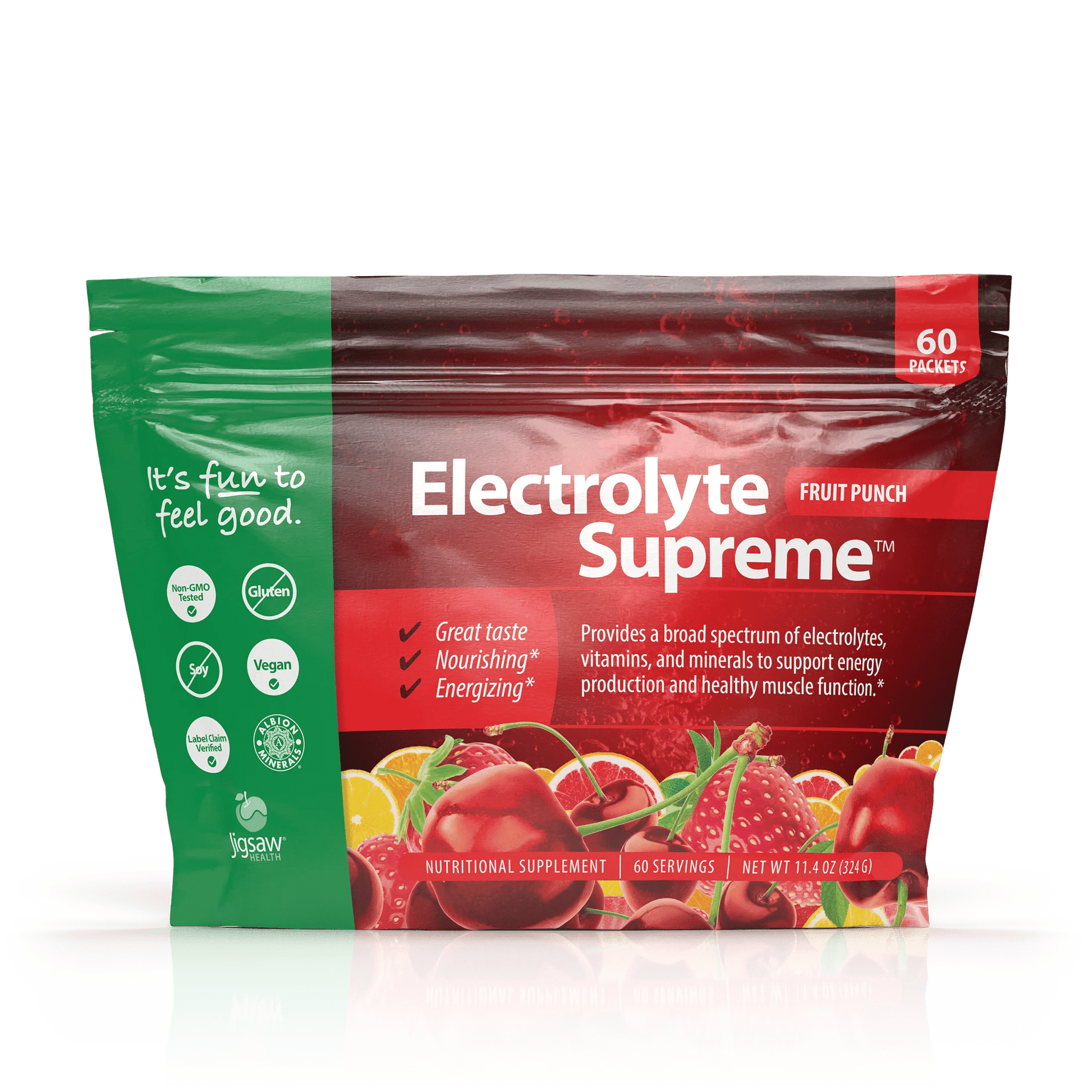 Jigsaw Electrolyte Supreme - Wholistic Nutrition - Minerals & Hydration - Jigsaw