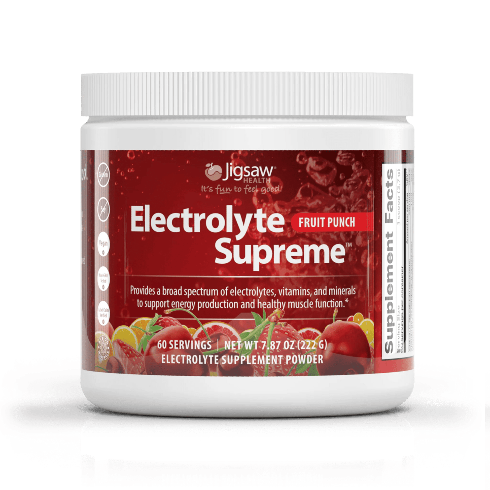 Jigsaw Electrolyte Supreme - Wholistic Nutrition - Minerals & Hydration - Jigsaw