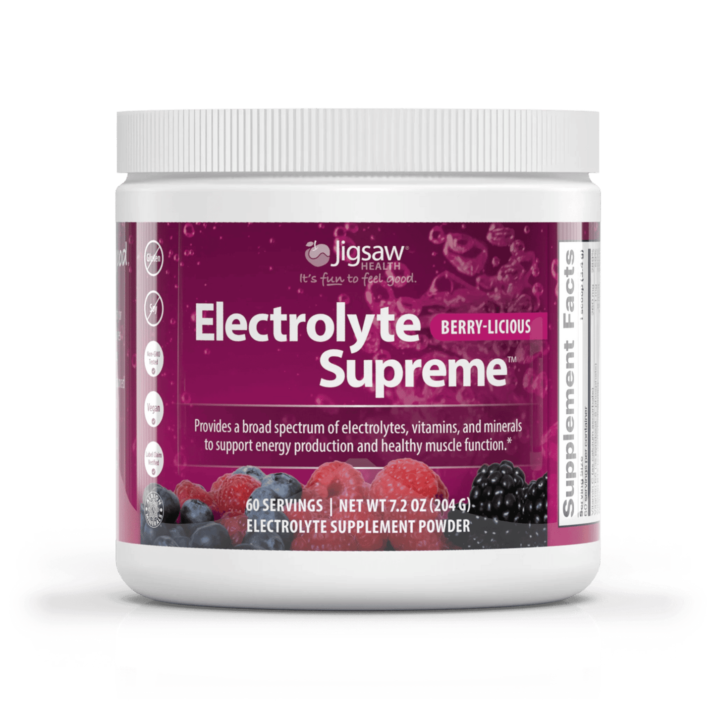 Jigsaw Electrolyte Supreme - Wholistic Nutrition - Minerals & Hydration - Jigsaw