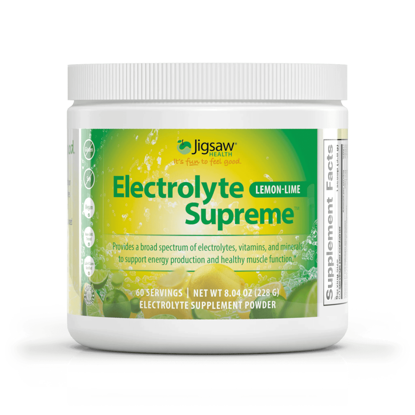 Jigsaw Electrolyte Supreme - Wholistic Nutrition - Minerals & Hydration - Jigsaw