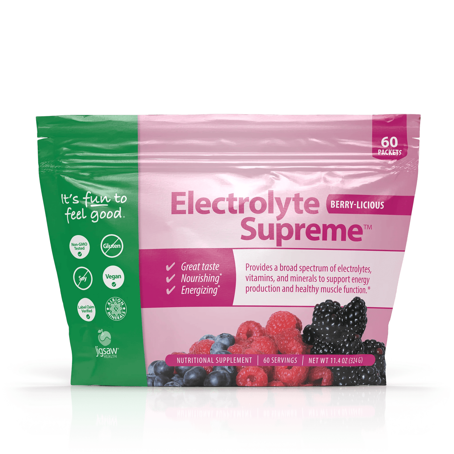 Jigsaw Electrolyte Supreme - Wholistic Nutrition - Minerals & Hydration - Jigsaw