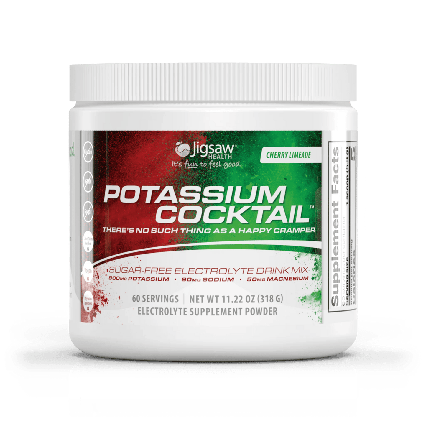 Jigsaw Potassium Cocktail - Wholistic Nutrition - Minerals & Hydration - Jigsaw