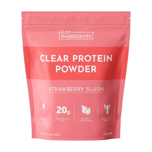 Just Ingredients Clear Protein Powder - 20 serving Bag - Wholistic Nutrition-Protein Powder & Collagen-Just Ingredients