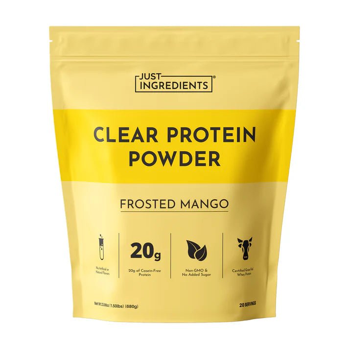 Just Ingredients Clear Protein Powder - 20 serving Bag - Wholistic Nutrition-Protein Powder & Collagen-Just Ingredients