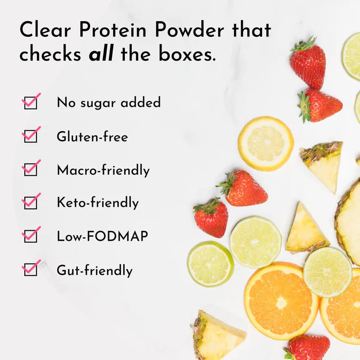 Just Ingredients Clear Protein Powder - 20 serving Bag - Wholistic Nutrition-Protein Powder & Collagen-Just Ingredients