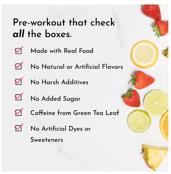 Just Ingredients Guava Mango Pre-Workout - Wholistic Nutrition - Just Ingredients