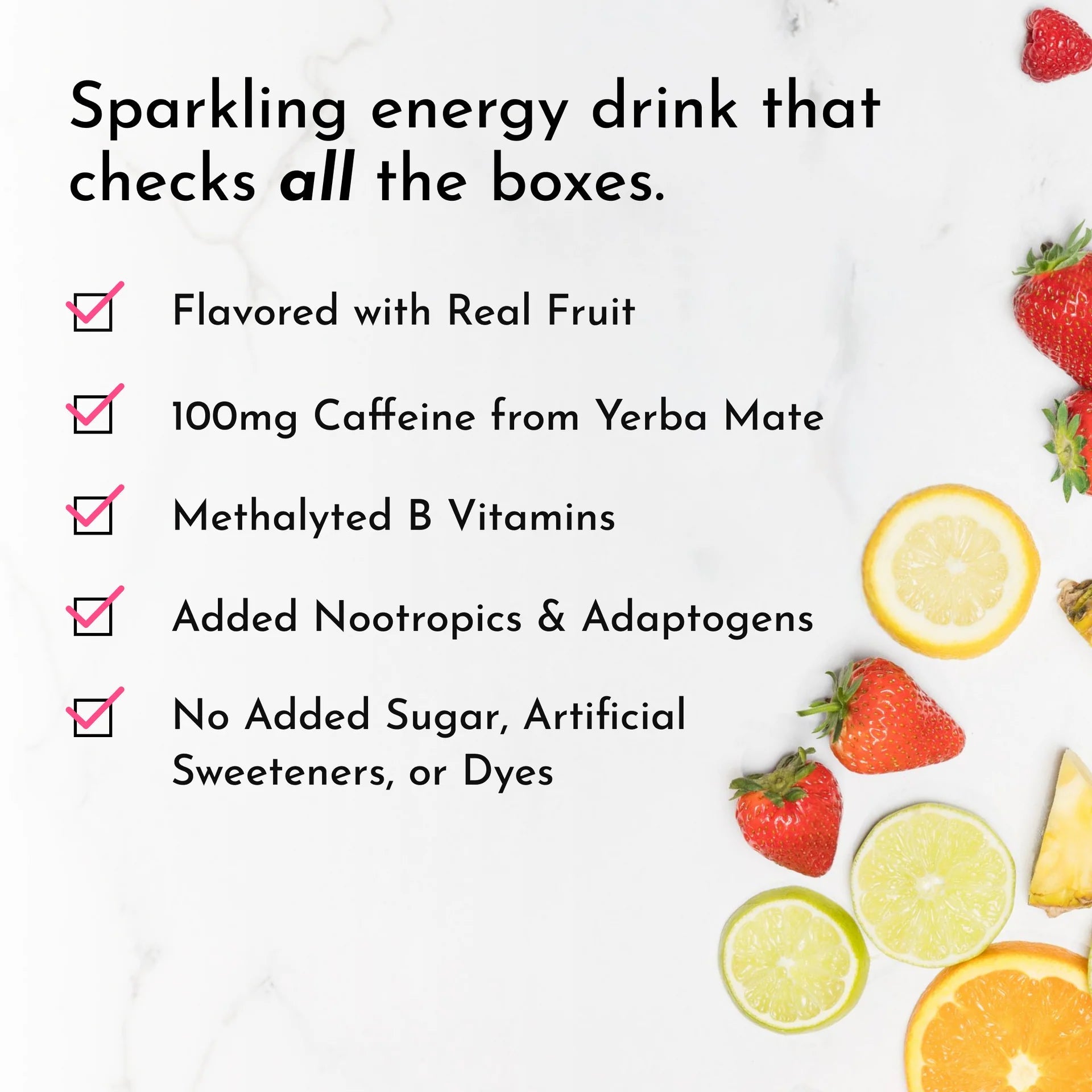 Just Ingredients Orange Fizz Energy + Brain Boost 12 oz. Can (12 - pack) - Wholistic Nutrition - Beverage - Just Ingredients