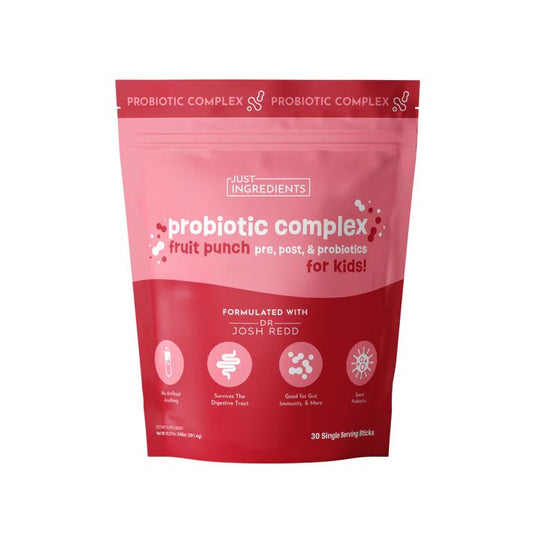 Just Ingredients Probiotic Complex for Kids - Fruit Punch - Wholistic Nutrition - Beverage - Just Ingredients