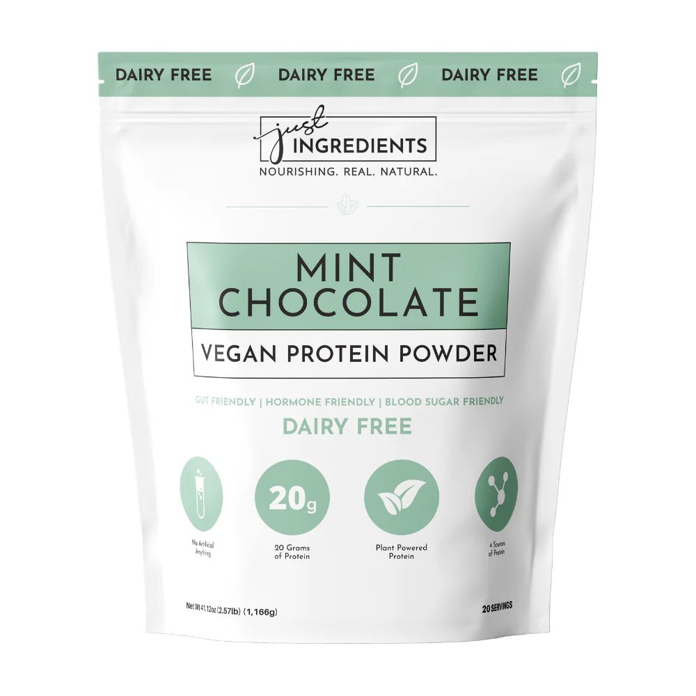 Just Ingredients VEGAN Protein Powder (25 servings) - Wholistic Nutrition - Protein Powder & Collagen - Just Ingredients