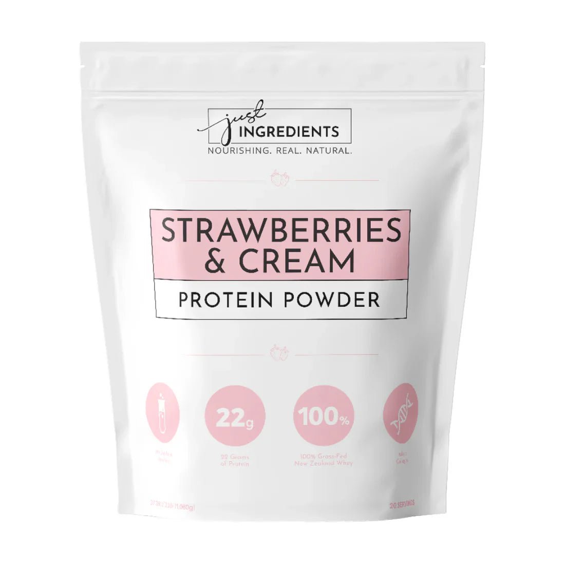 Just Ingredients WHEY Protein Powder 30 Servings Bag - Wholistic Nutrition - Protein Powder & Collagen - Just Ingredients