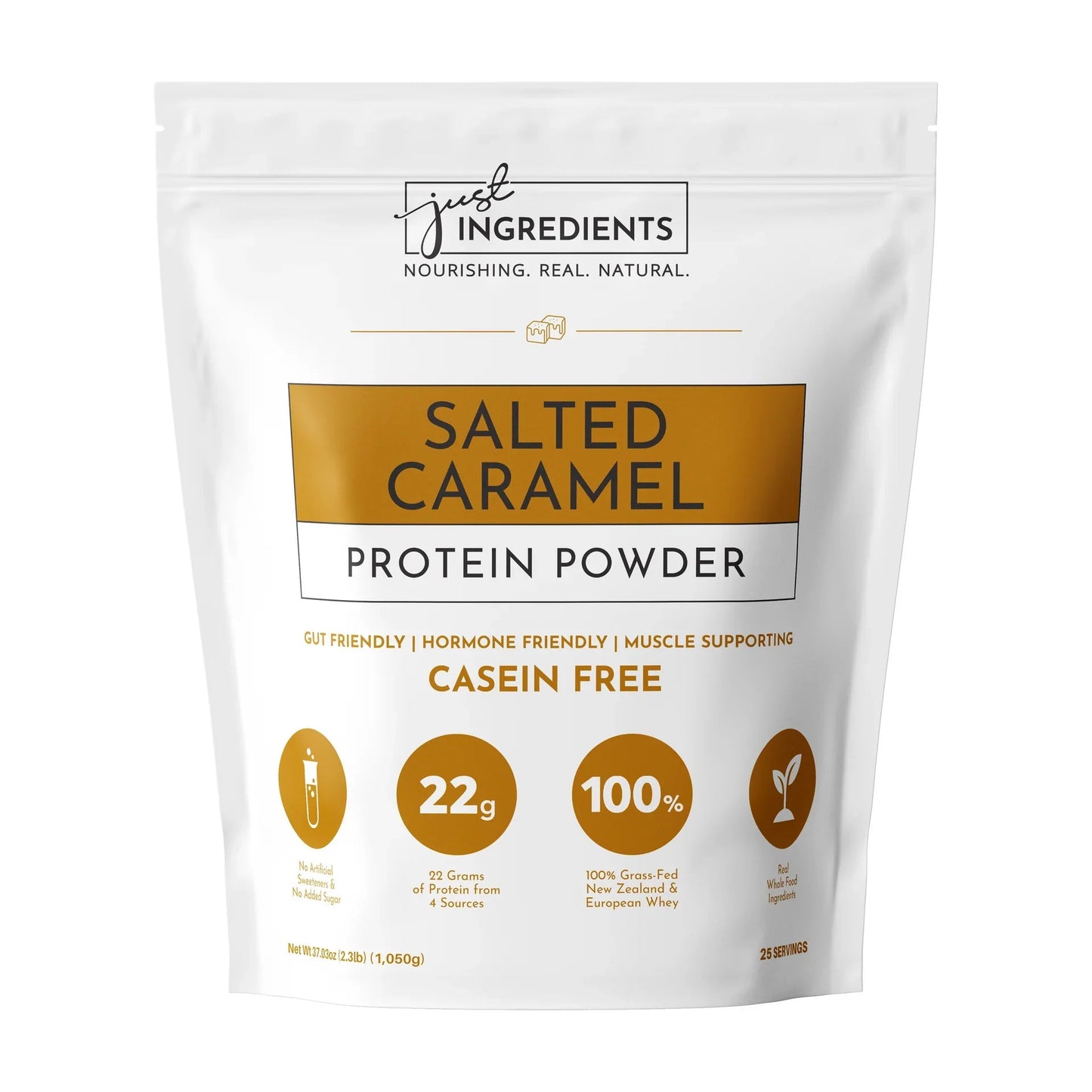 Just Ingredients WHEY Protein Powder 30 Servings Bag - Wholistic Nutrition - Protein Powder & Collagen - Just Ingredients