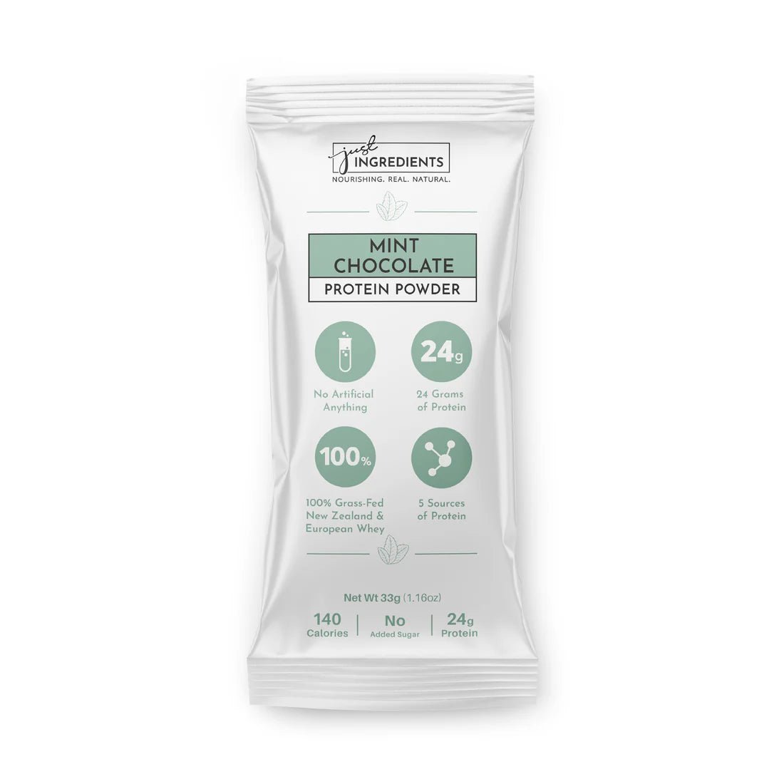 Just Ingredients WHEY Protein Powder Single Serving Stick - Wholistic Nutrition - Protein Powder & Collagen - Just Ingredients