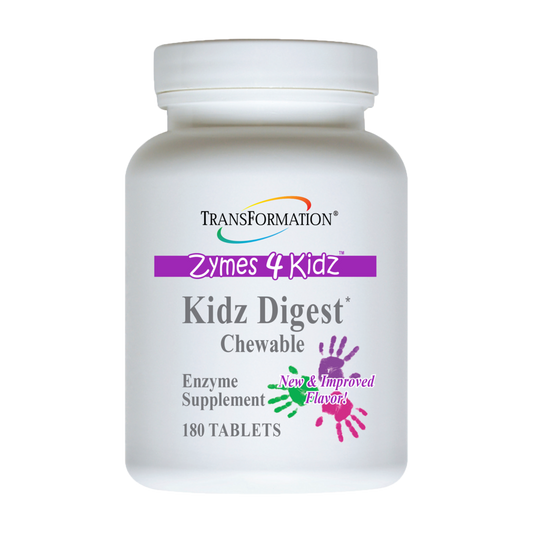Transformation Enzymes Kidz Digest Chewable - 180 tab