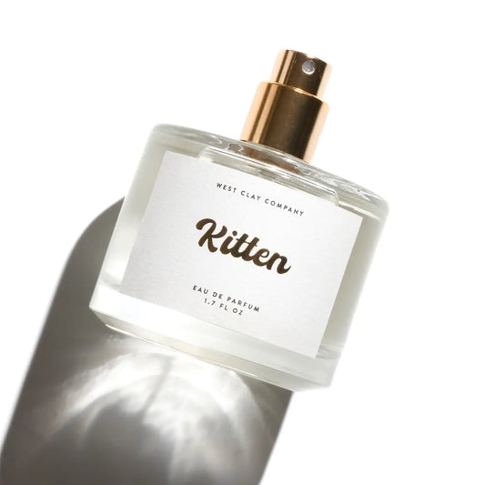 West Clay Company Kitten Perfume - Vanilla Pear Nontoxic Eau De Parfum 1.7oz