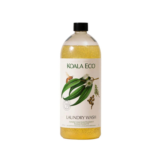 Koala Eco Lemon Scented Eucalyptus & Rosemary Laundry Wash - 33.8 oz. - Wholistic Nutrition - Cleaning & Laundry - Koala Eco