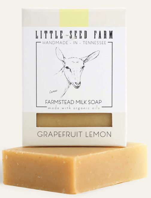 Little Seed Farm - Grapefruit Lemon Bar Soap - Brightening - Wholistic Nutrition - Hair, Skin & Body Care - Little Seed Farm