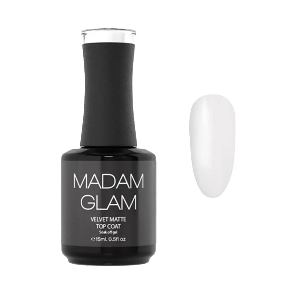 Madam Glam Velvet Matte Top Coat - 15 ml - Wholistic Nutrition - Hair, Skin & Body Care - Madam Glam