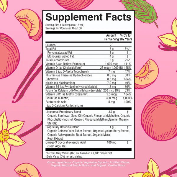Mary Ruth's Women's Organic Multivitamin Liposomal - Wholistic Nutrition - Wellness Supplements - Mary Ruth