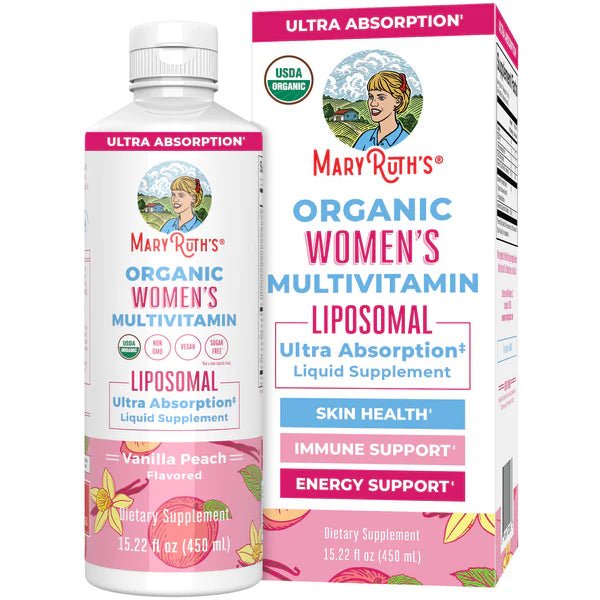 Mary Ruth's Women's Organic Multivitamin Liposomal - Wholistic Nutrition - Wellness Supplements - Mary Ruth