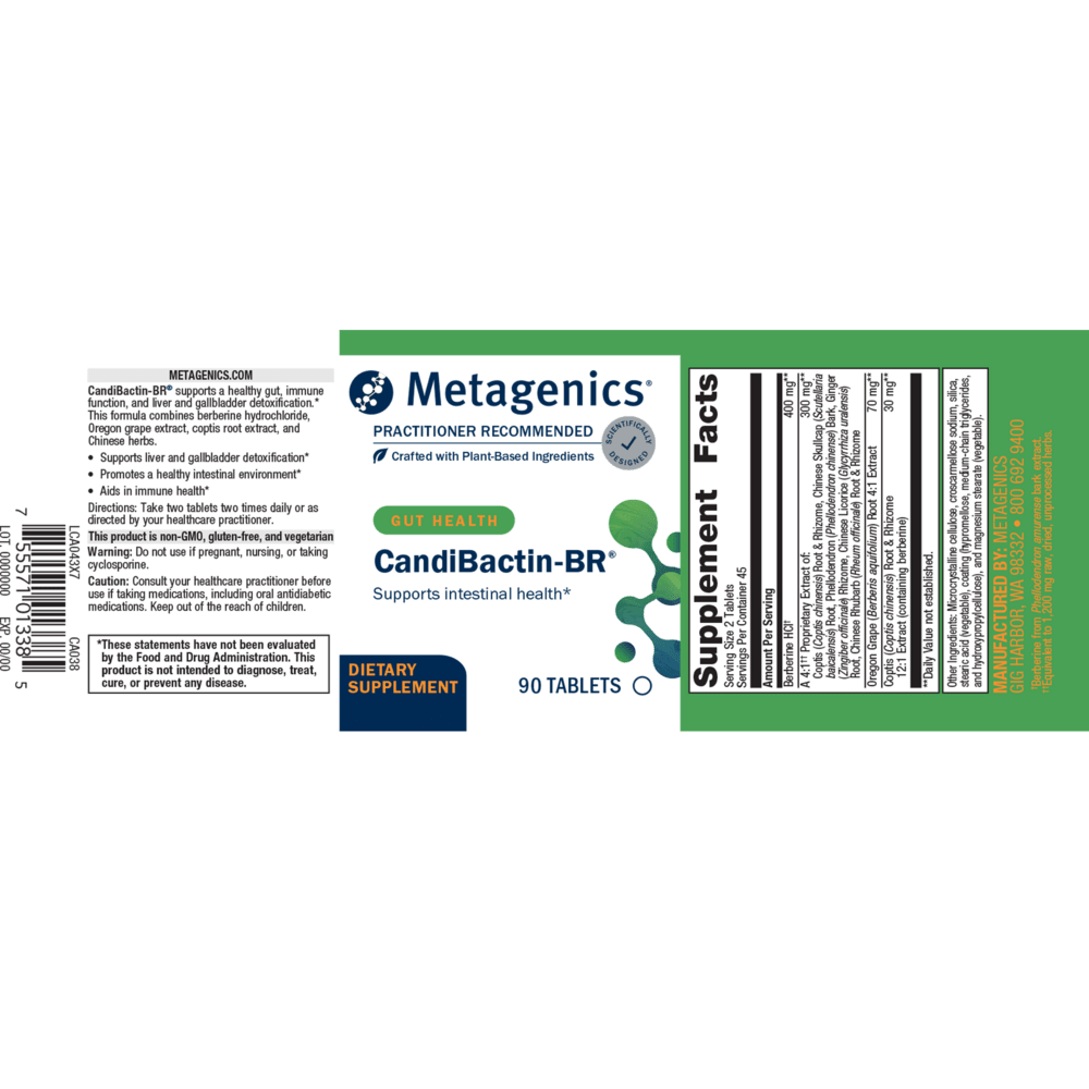 Metagenics CandiBactin - BR - Wholistic Nutrition - Default - Metagenics