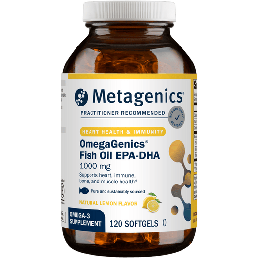 Metagenics Omegagenics EPA - Dha 1000 - Omega - 3 Oil 120 ct - Wholistic Nutrition - Fullscript