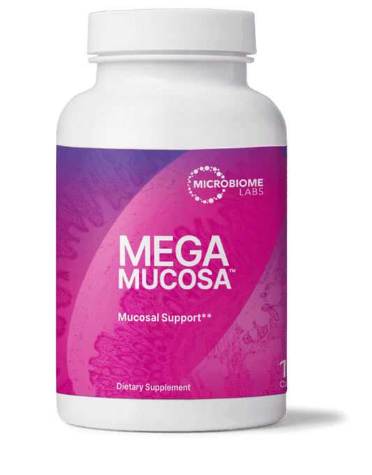 Microbiome Labs MegaMucosa Capsules (180) - Wholistic Nutrition - Wellness Supplements - Microbiome Labs