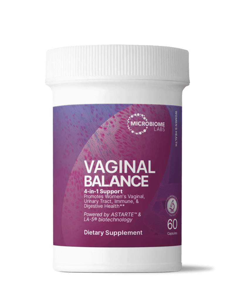 Microbiome Labs Vaginal Balance - 60 caps - Wholistic Nutrition - Wellness Supplements - Microbiome Labs