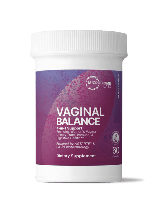 Microbiome Labs Vaginal Balance - 60 caps - Wholistic Nutrition - Wellness Supplements - Microbiome Labs