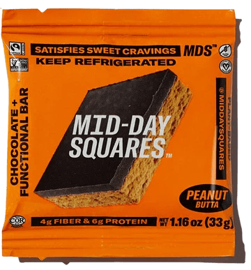 Mid - Day Squares - Box of 12 - Wholistic Nutrition - Snacks - Mid - Day Squares