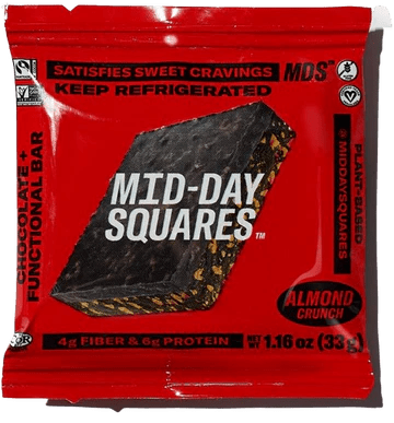 Mid - Day Squares - Box of 12 - Wholistic Nutrition - Snacks - Mid - Day Squares