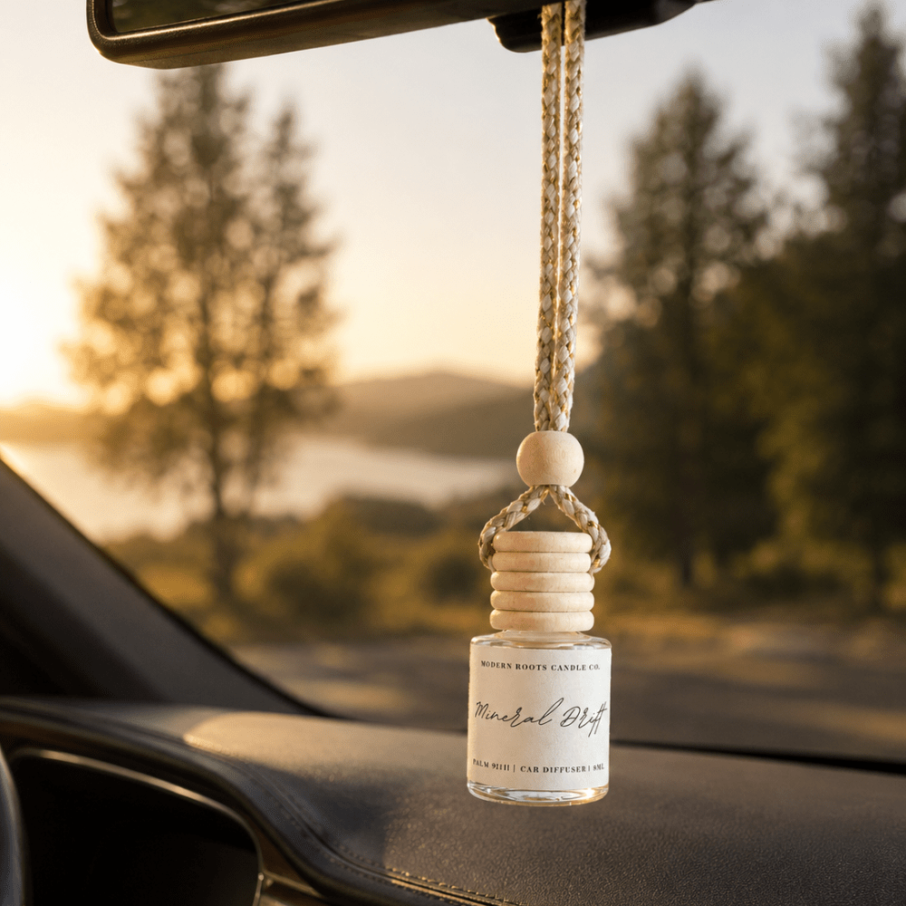 Mineral Drift | 8ml Hanging Car Diffuser - Wholistic Nutrition-Wholistic Home-Modern Roots Candle Co.
