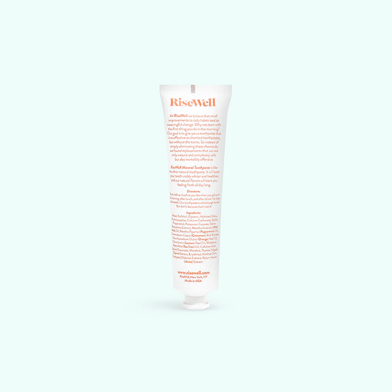 Mineral Toothpaste - Wild Mint - Wholistic Nutrition - Hair, Skin & Body Care - Risewell