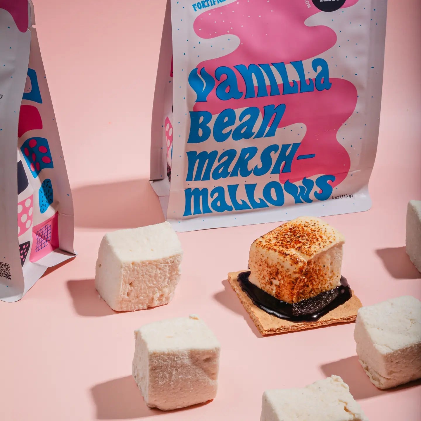 Mojave Mallows Vanilla Bean Marshmallows - Organic / Non - Gmo / Gluten - Free - Wholistic Nutrition - Snacks - Mojave Mallows