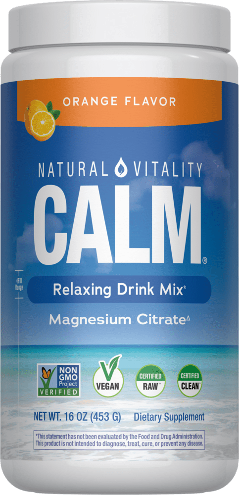 Natural Vitality Calm Orange 16oz - Wholistic Nutrition - Default - Natural Vitality