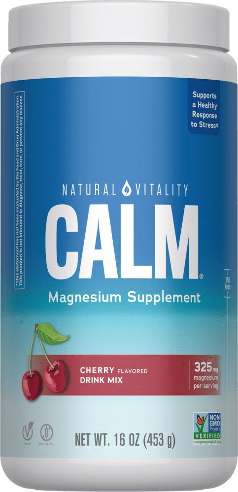 Natural Vitality Natural Calm Cherry 16oz - Wholistic Nutrition - Default - Natural Vitality