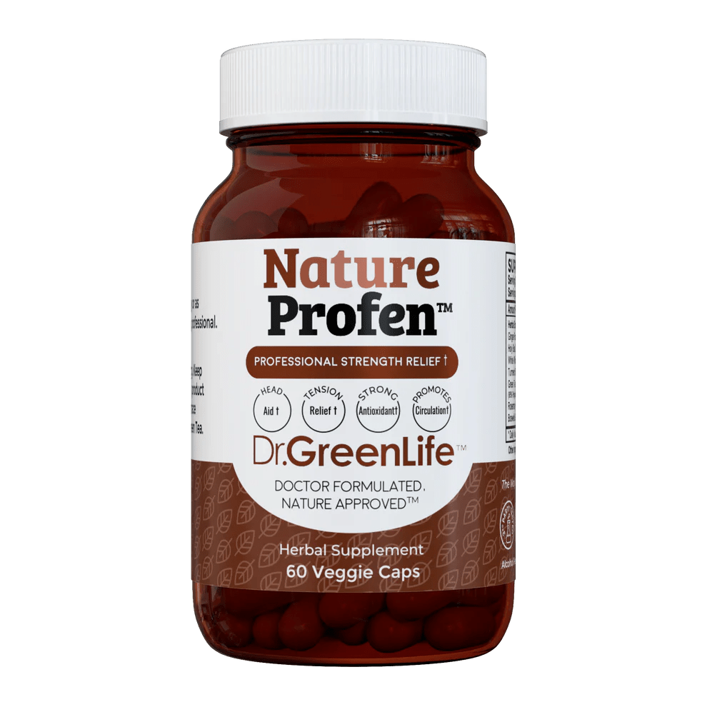 Nature Profen (Adults) - 60 Veggie Caps - Wholistic Nutrition - Wholistic Medicine Cabinet - Dr. Green Life/Mom