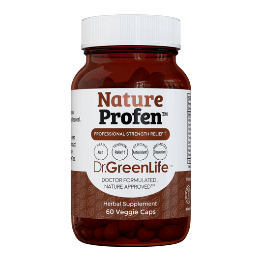 Nature Profen (Adults) - 60 Veggie Caps - Wholistic Nutrition - Wholistic Medicine Cabinet - Dr. Green Life/Mom